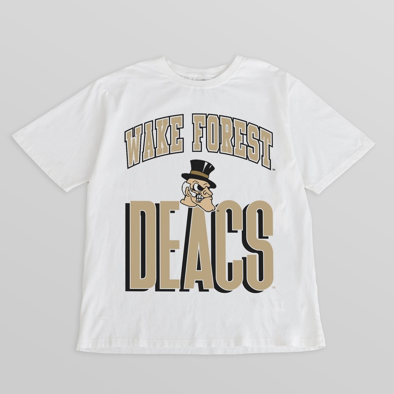WAKE FOREST DEMON DEACONS FIERCE FOCUS WASHED RELAXED FIT TEE