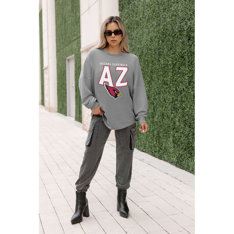 ARIZONA CARDINALS PURE MOTION VINTAGE WASH CORDED PULLOVER