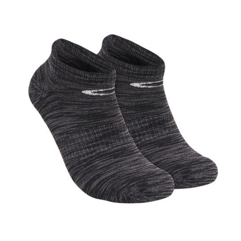Oakley Men’s Ankle Tab Sock|Black/Uniform Grey Hthr|White/Cool Grey Hthr|Yellow/ Cool Grey Hthr|L|M