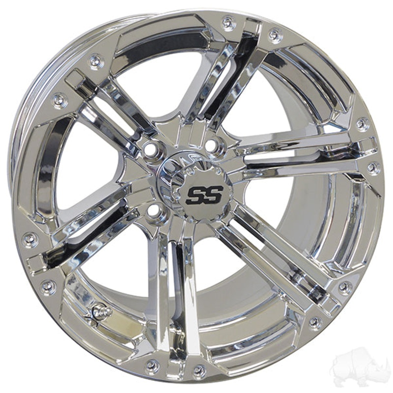 RHOX RX352, Chrome w/ Center Cap, 14×7 ET-25