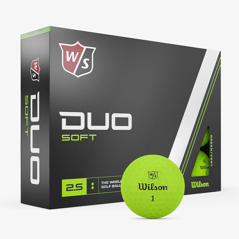 Wilson Duo Soft Golf Balls – Green – 2023 – Prior Generation