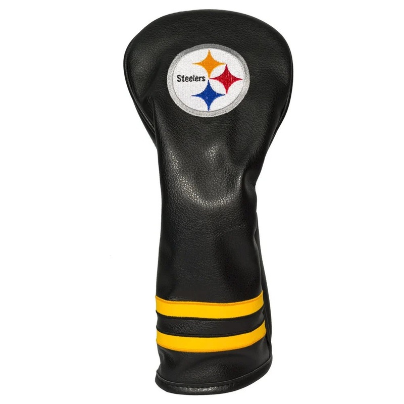 Team Golf NFL Vintage Fairway Wood Headcover – Pittsburgh Steelers