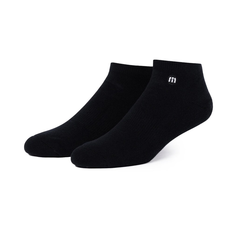 Travis Mathew Shorty Smalls 2.0 Golf Sock – Black