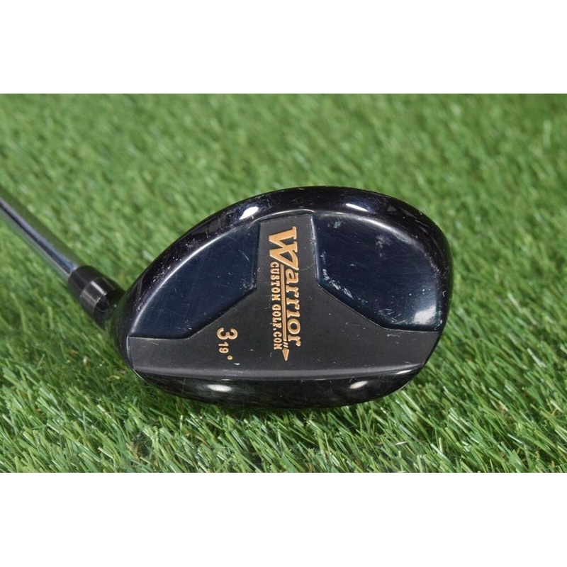 WARRIOR CUSTOM GOLF 19 3 HYBRID REGULAR FLEX STEEL SHAFT ~ L@@K!!