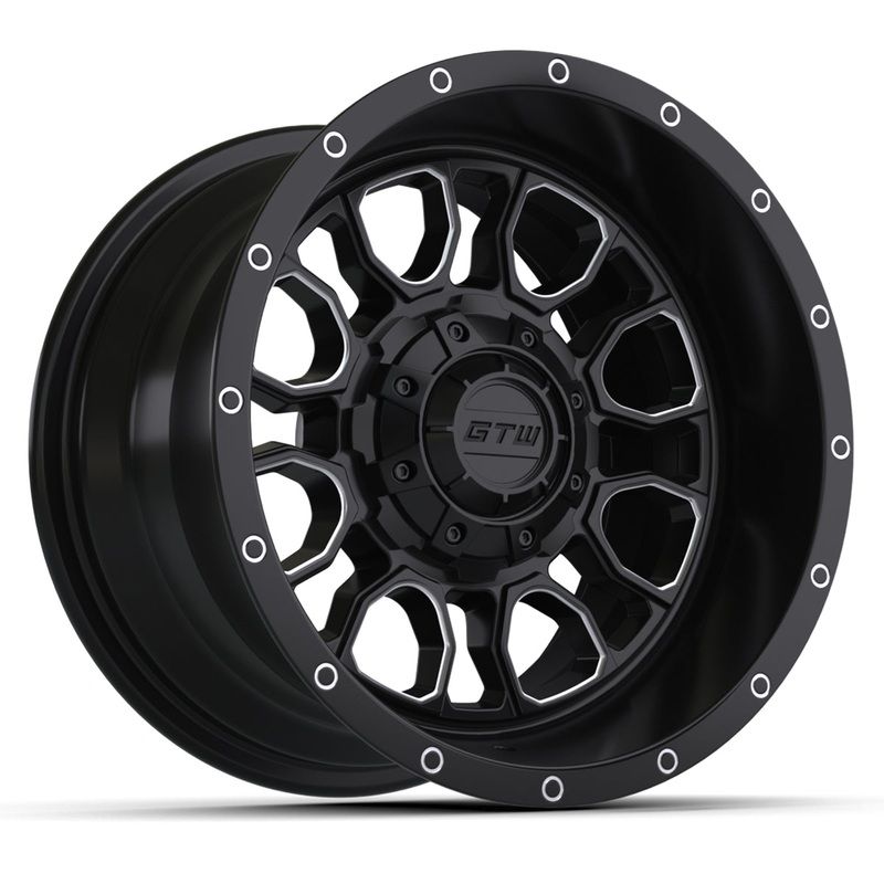 12 GTW Volt Black & Machined Wheel PN# 19-334
