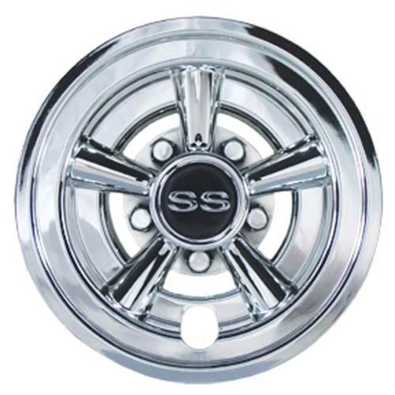 8 Chrome SS Wheel Cover PN# 4641