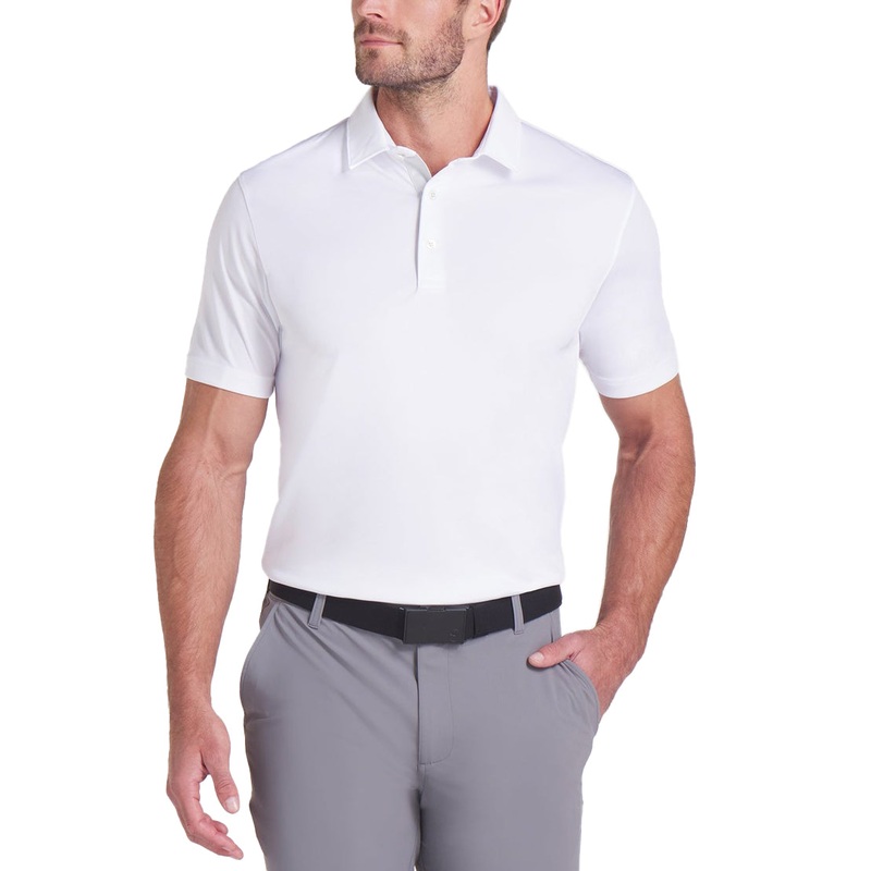 Puma Pure 2.0 Golf Polo Shirt – Puma White