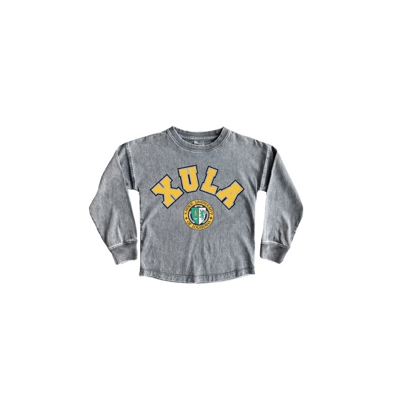 XAVIER UNIVERSITY OF LOUISIANA GOLD RUSH Kid’s Faded-Wash Pullover