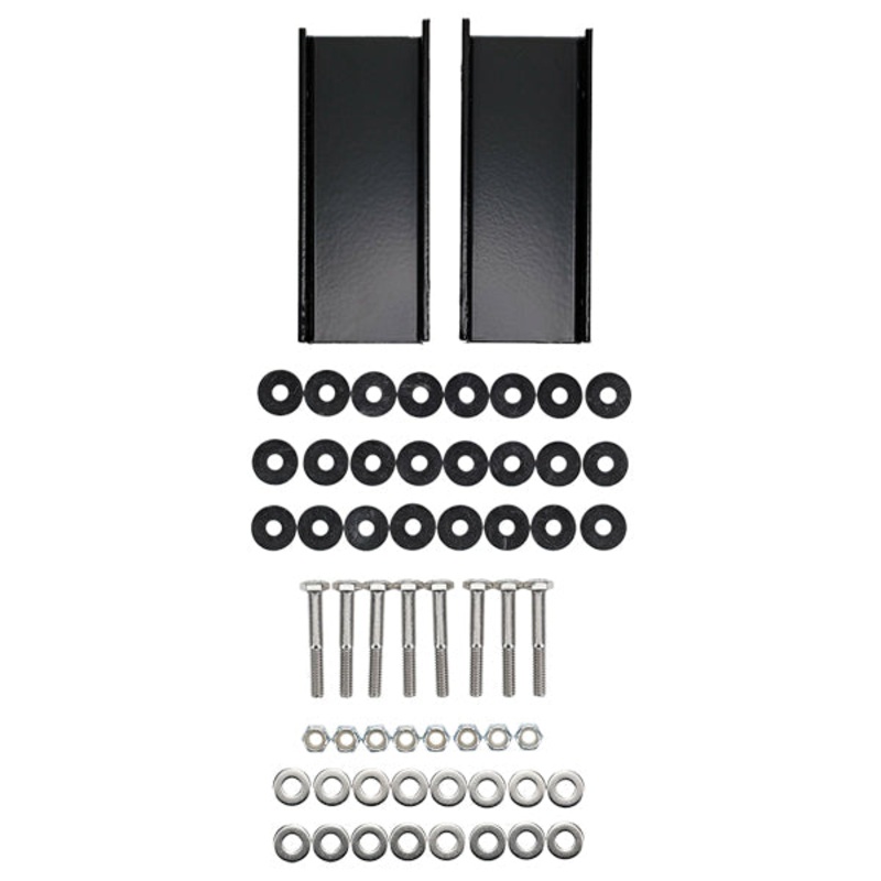 DoubleTake Top Front Mounting Brackets for 60, 80, or 120 Kwick-Track Top, Yamaha Drive, Drive2