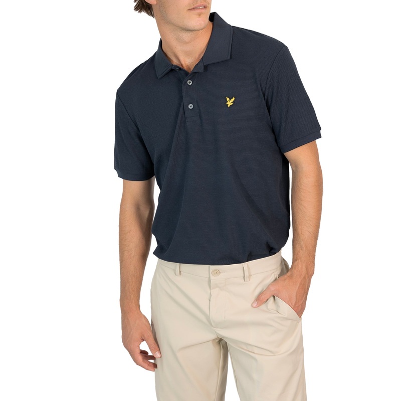 Lyle & Scott Milano Cotton Polo Shirt – Dark Navy