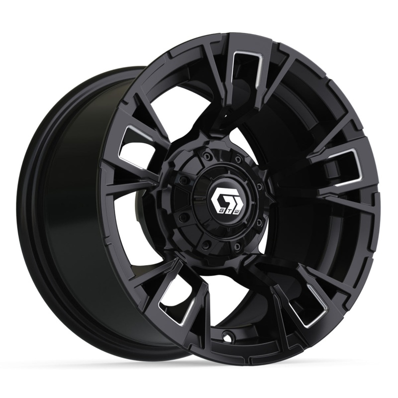 12 GTW Vandal Matte Black with Machined Accents Wheel