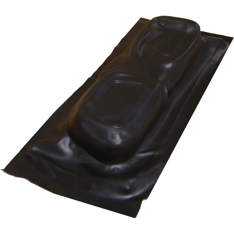 Club Car DS Black Seat Backrest Cover (Years 2000-2004) PN# 2976
