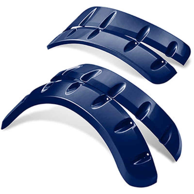 DoubleTake Fender Flare Set for Phoenix Body, E-Z-Go RXV 08+, Navy PN# FFL-DT0113-NV