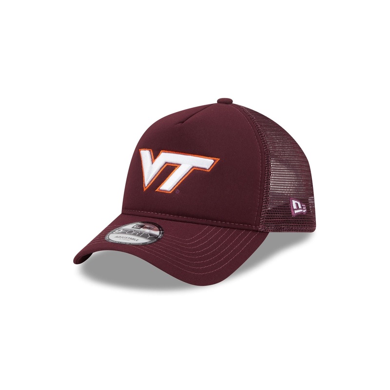 Virginia Tech Hokies Go-To 9FORTY A-Frame Trucker Hat