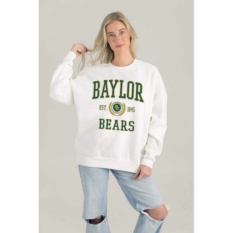 BAYLOR BEARS Timeless Triumph Fleece Crewneck Pullover