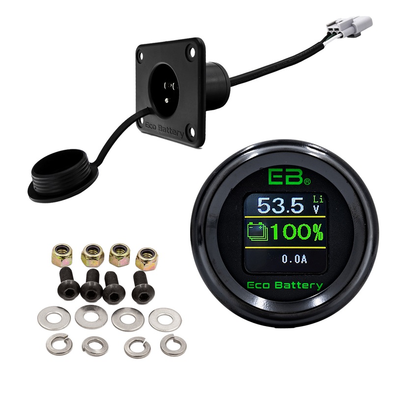 EZGO TXT Installation Kit for Eco 51v 105ah LifePo4 Skinny Lithium Battery PN# I-3281