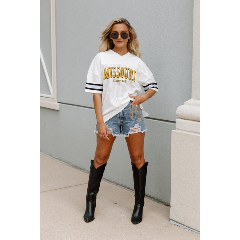 MISSOURI TIGERS Option Play Oversized Fashion Jersey
