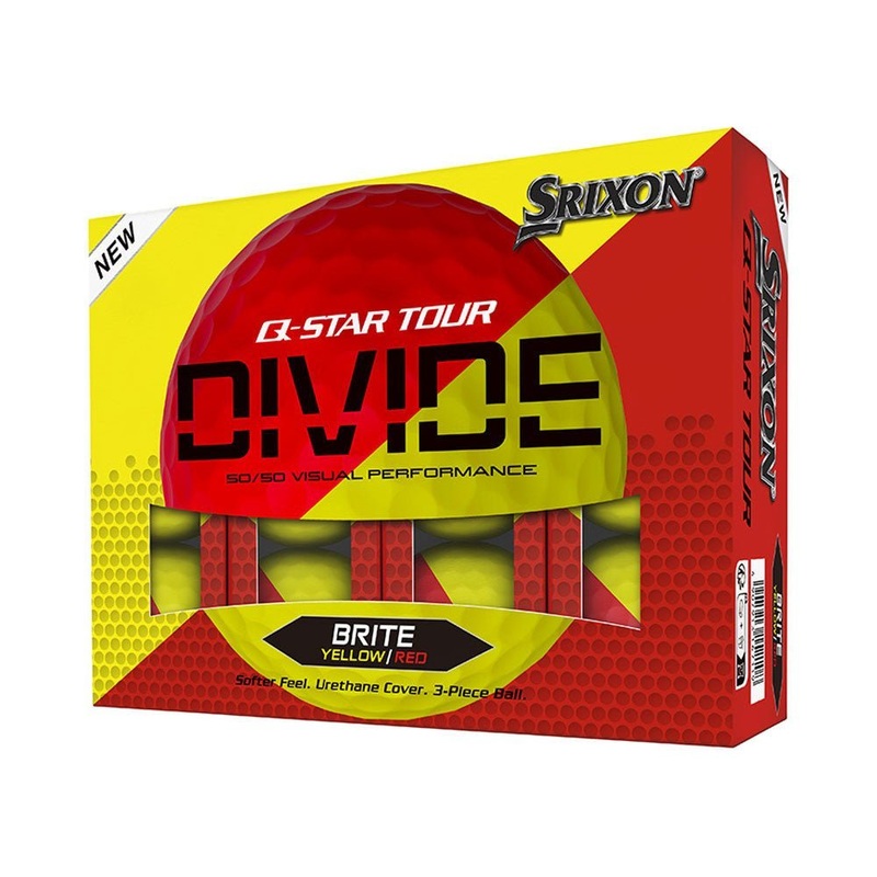 Srixon Q-Star Tour Divide Golf Balls – Red – 2024