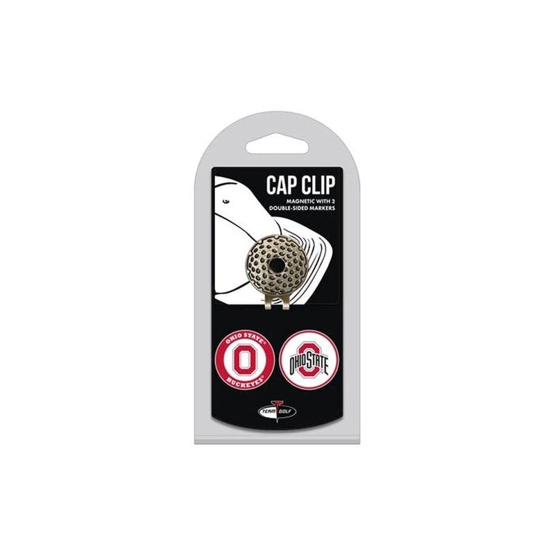 Team Golf NCAA Hat Clip with Ball Marker – Ohio State Buckeyes
