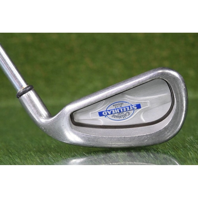 CALLAWAY STEELHEAD X-14 4 IRON CONSTANT WEIGHT STEEL SHAFT ~ L@@K!!