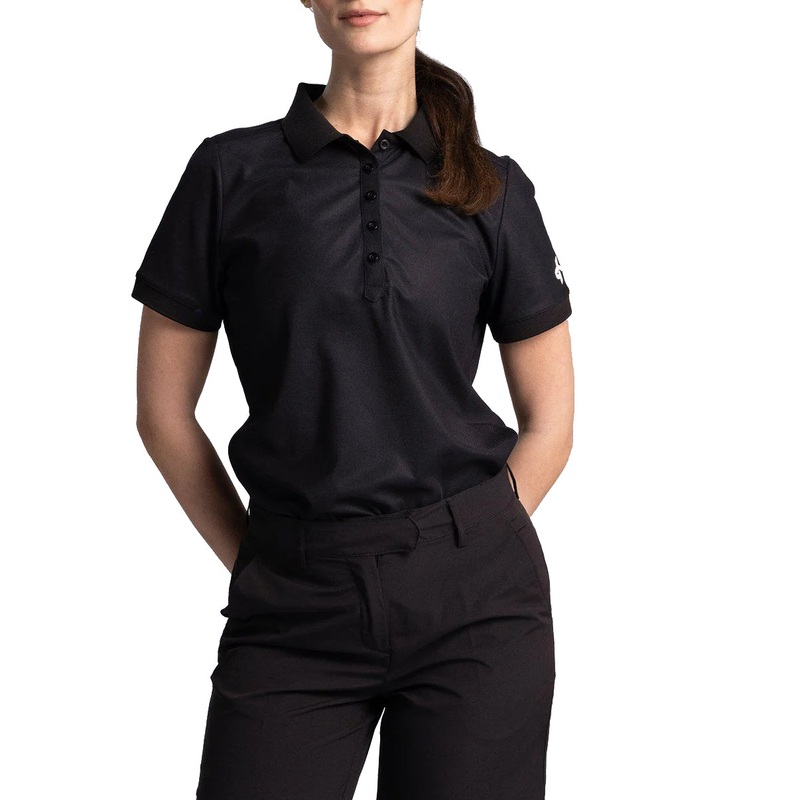 Cross Women’s Amy Polo Golf Shirt – Black