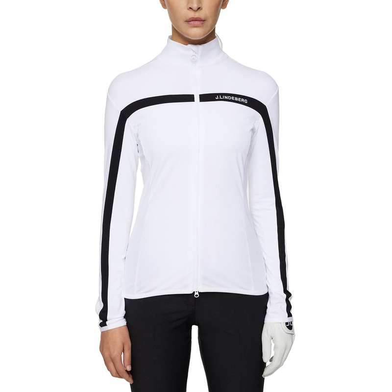 J.Lindeberg Women’s Janice Golf Mid Layer – White