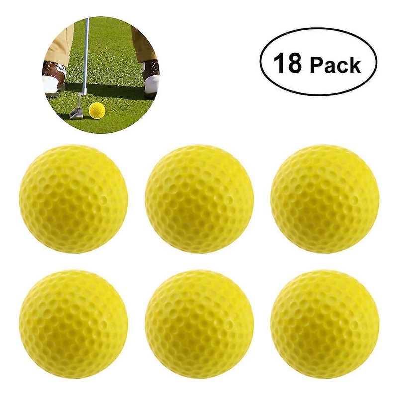 Yellow Accessories Floating Golf Balls Soft Balls Sponge Balls Glof Accessories