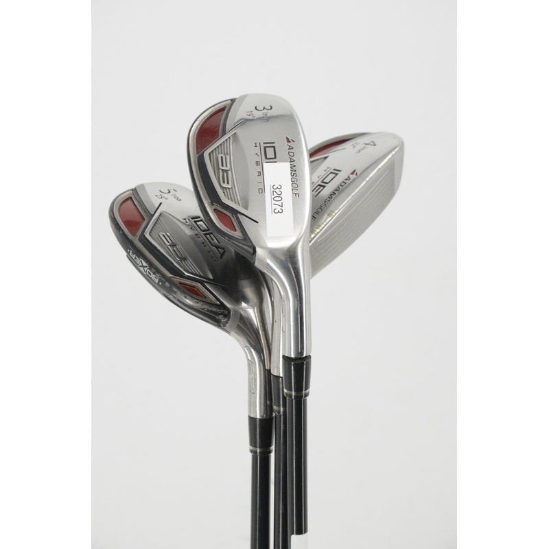 Adams Idea A3 Boxer 3H, 4H, 5H Hybrid Set S Flex