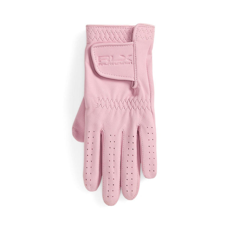 RLX Ralph Lauren Women’s Performance Cabretta Leather Golf Glove Left – Garden Pink
