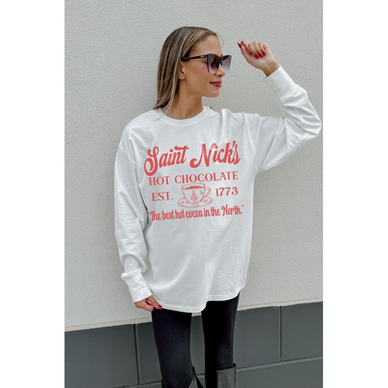 SAINT NICK CREW CLASSIC LONG SLEEVE TEE