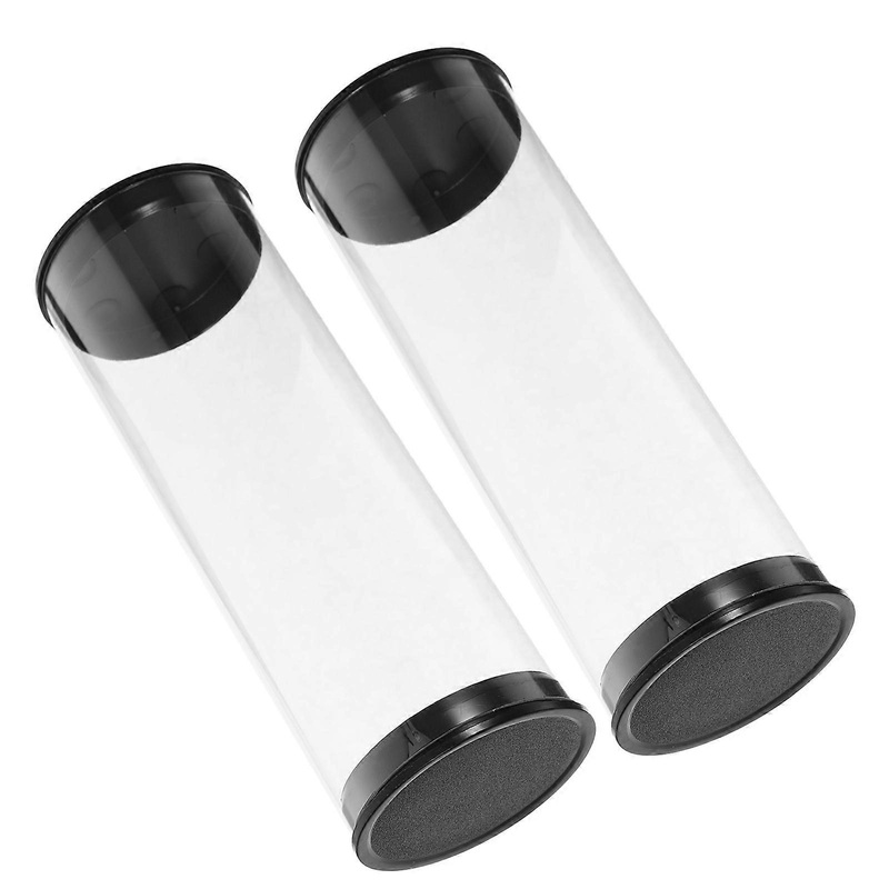 Transparent Golf Ball Case   2pcs Plastic Storage Tubes for Compact Outdoor Display, Easy to Clean