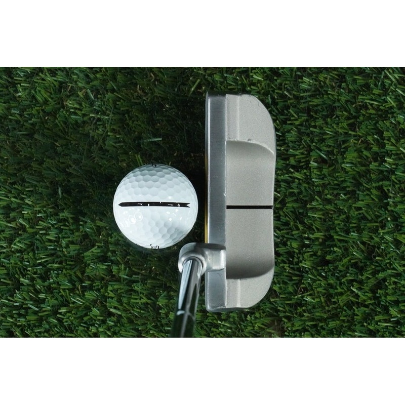 U.S. KIDS GOLF JEKYLL BLADE PUTTER 27 ULTRALIGHT USKG STEEL PURPLE GRIP JR. RH
