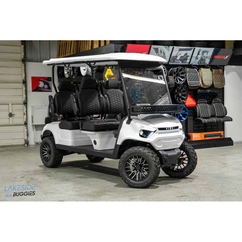 2025 Vibe EV Flex 4F Pure White Metallic