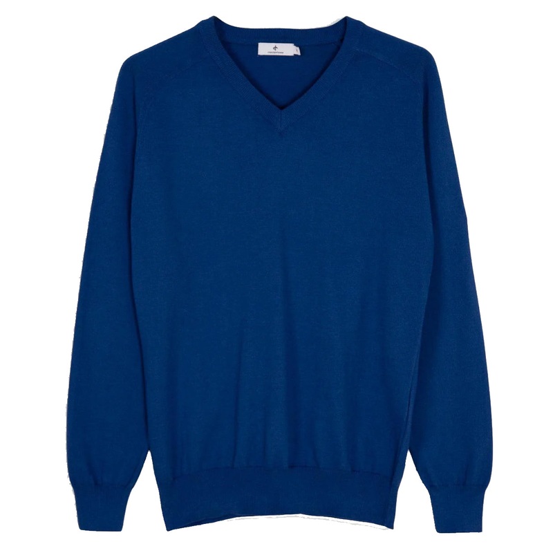 Cross Women’s Gina V-Neck Golf Knit – True Blue