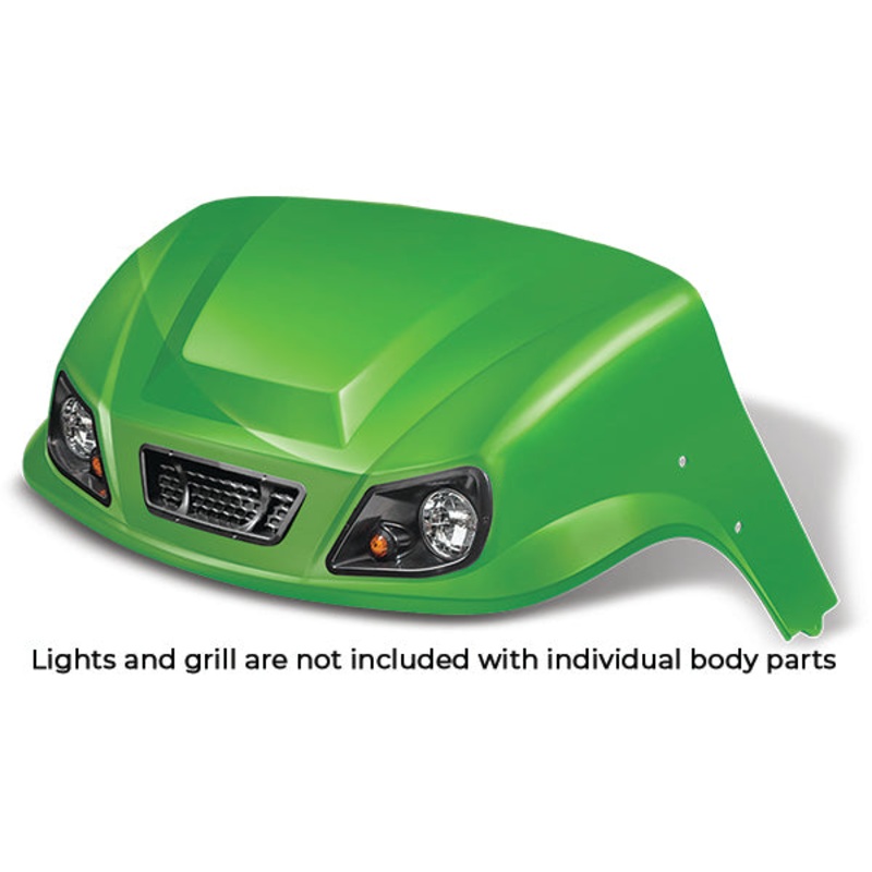 DoubleTake Titan Front Cowl, E-Z-Go TXT 96+, Lime