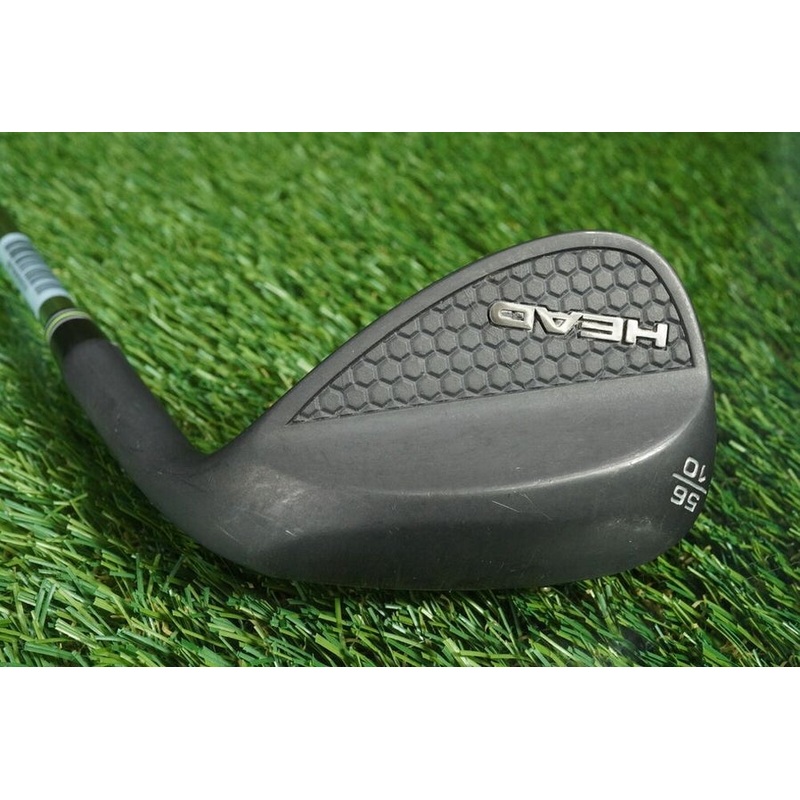 HEAD BLACK SATIN SAND WEDGE 56* 10 HONEYCOMB ORIGINAL SHAFT & GRIP ~ L@@K!!