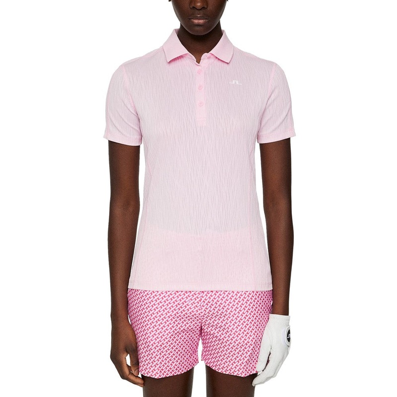 J.Lindeberg Women’s Izara Golf Polo Shirt – Nosegrey