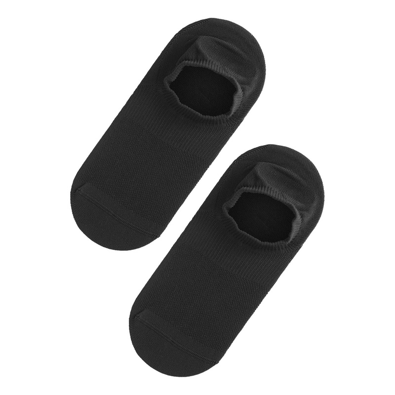 Rohnisch Women’s 2 Pack Functional No-Show Socks – Black
