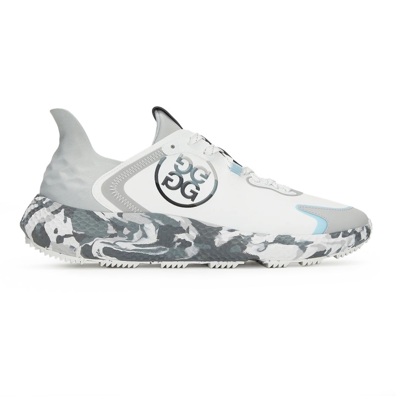 G/Fore MG4X2 Golf Cross Trainer Shoes – Grey Camo/ Powder