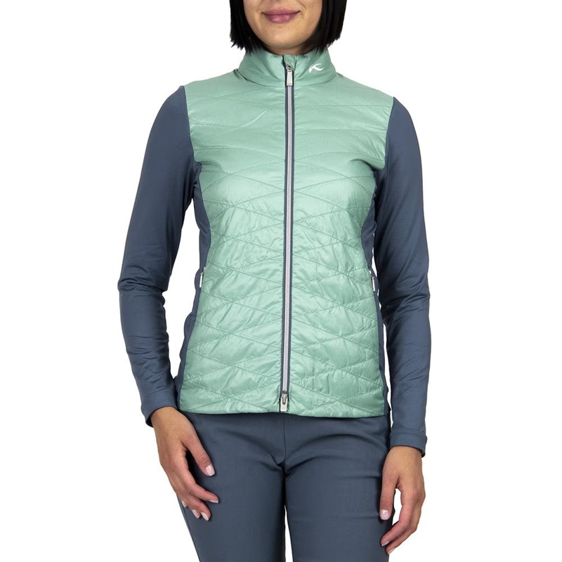 KJUS Women’s Retention Golf Jacket – Mineral/Steel Blue