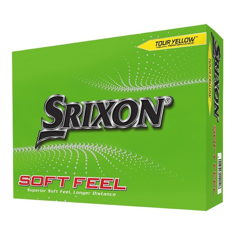 Srixon Soft Feel Golf Balls – Tour Yellow – 2023 – Prior Generation
