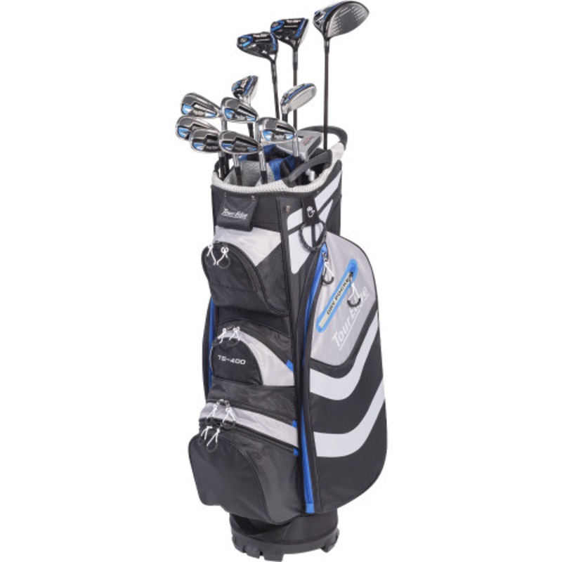 Tour Edge Golf TE-400 Complete Set With Bag Graphite/Steel