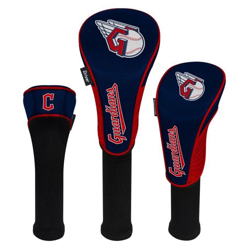 WinCraft MLB Set of 3 Headcovers – Cleveland Guardians