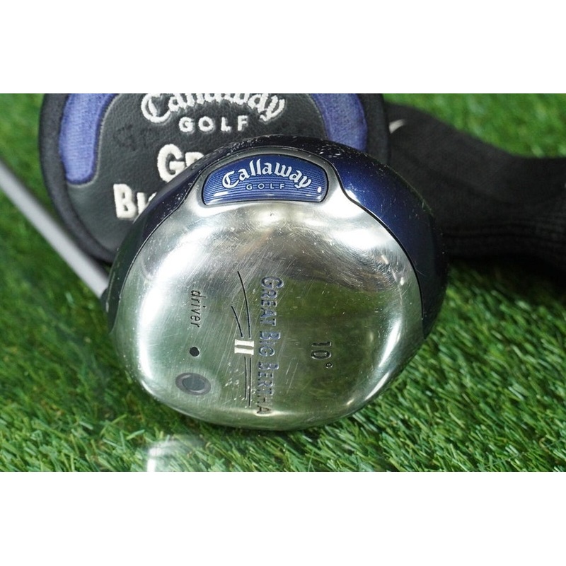 CALLAWAY GOLF GREAT BIG BERTHA II DRIVER GBB LIGHT FLEX 10 RH & HEADCOVER