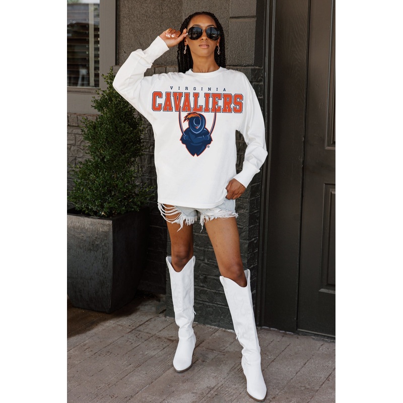 VIRGINIA CAVALIERS Big Goals Oversized Pullover