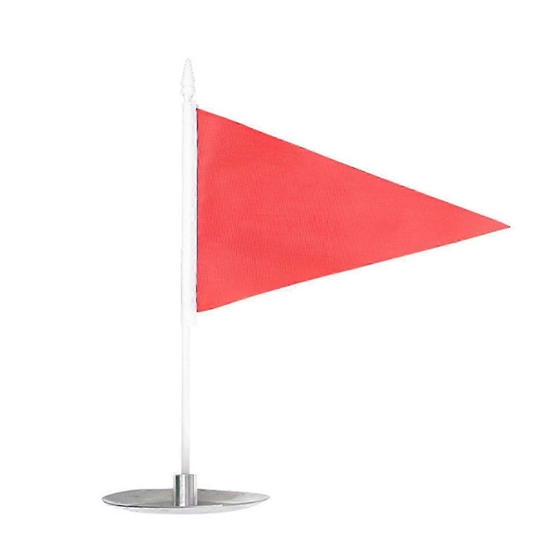 1 Set Golf Hole Cup Flag Precise Detachable Reusable High-impact Easy Installation Backyard Practice