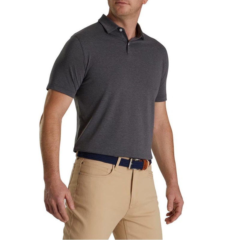 FootJoy drirelease Solid Jersey Self Collar Polo – Athletic Fit