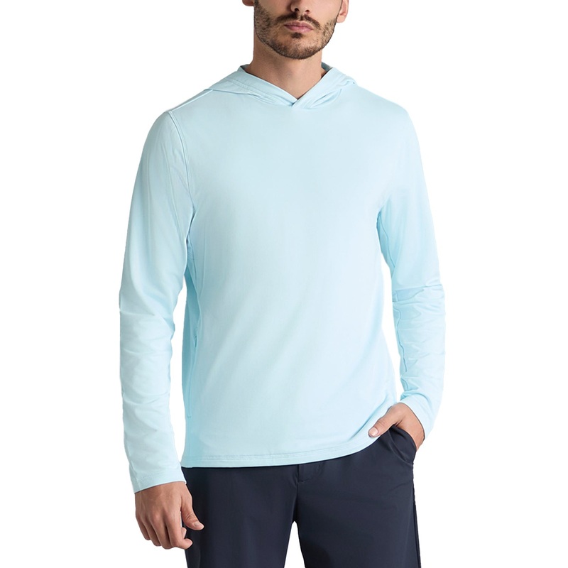 G/Fore Brushed Back Tech Golf Hoodie – Daybreak