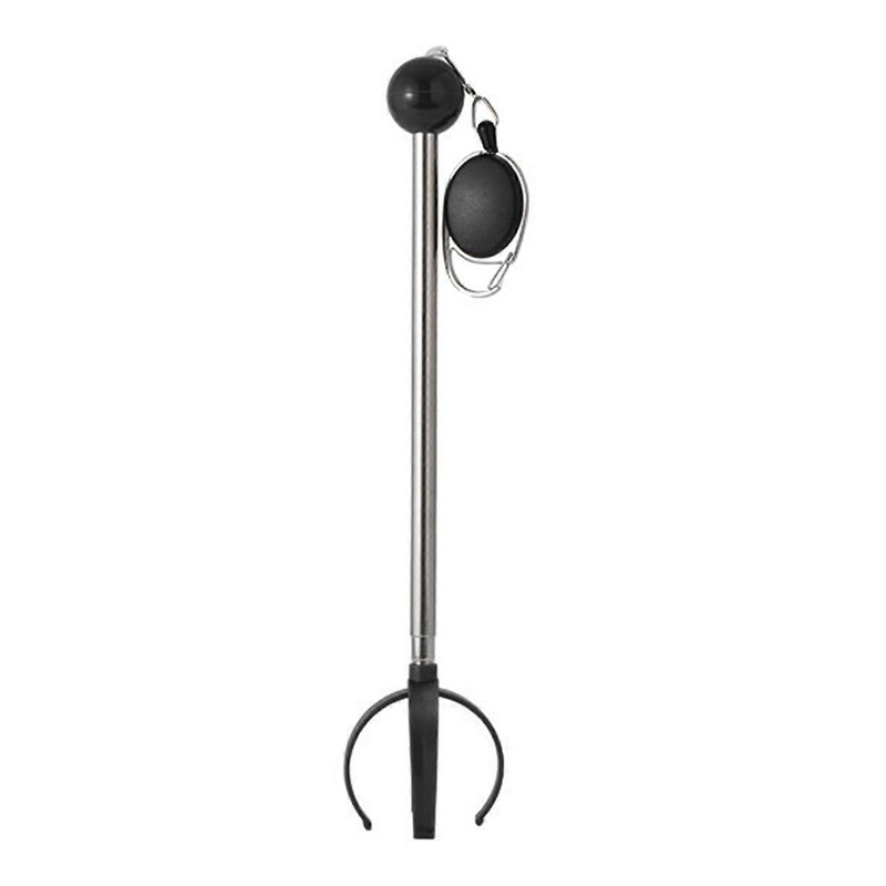 Golf Ball Retriever Grabber Golf Ball Pick up Tool for Outdoor Sports Adults Black