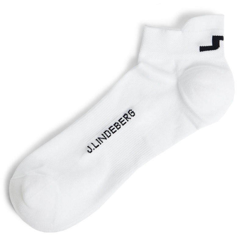 J.Lindeberg Short Golf Sock – White